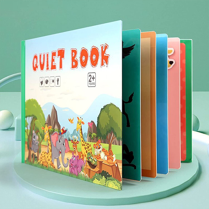 QuietBook, tichá kniha, ktorá podporuje všetky oblasti vývoja dieťaťa - Image 10