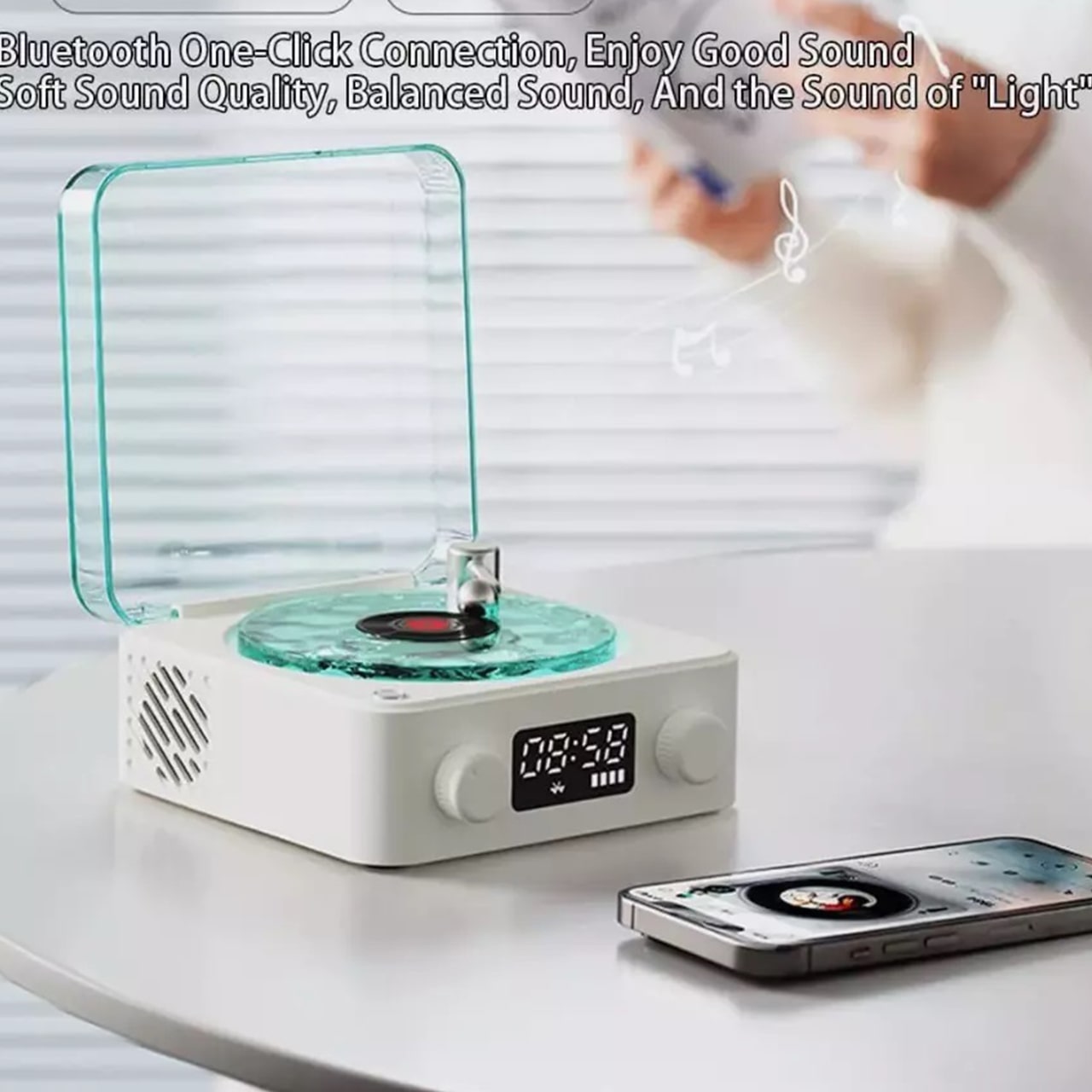 Retro prehrávač poskytuje 6 hodín prevádzky!
