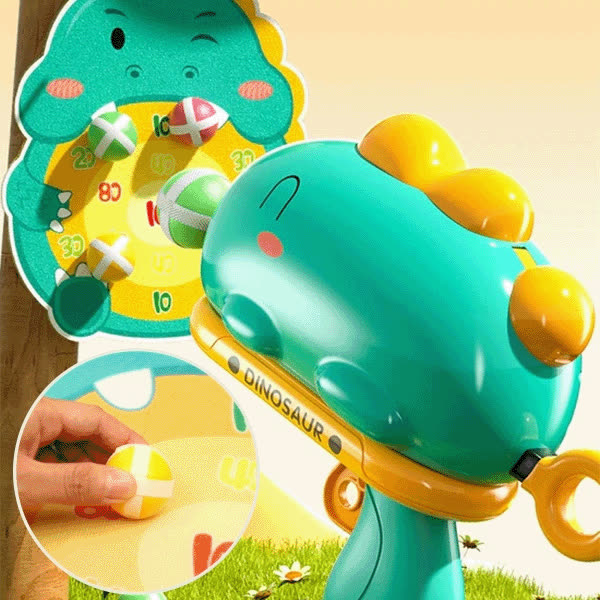 SUTMET, DinoSnap strelecká hra s lepkavými guľkami - video