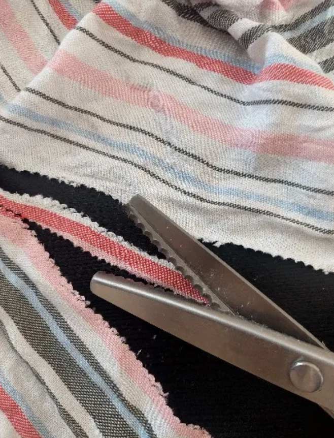 Scissors, zúbkové nožnice na rezanie všetkých druhov materiálov - Image 9