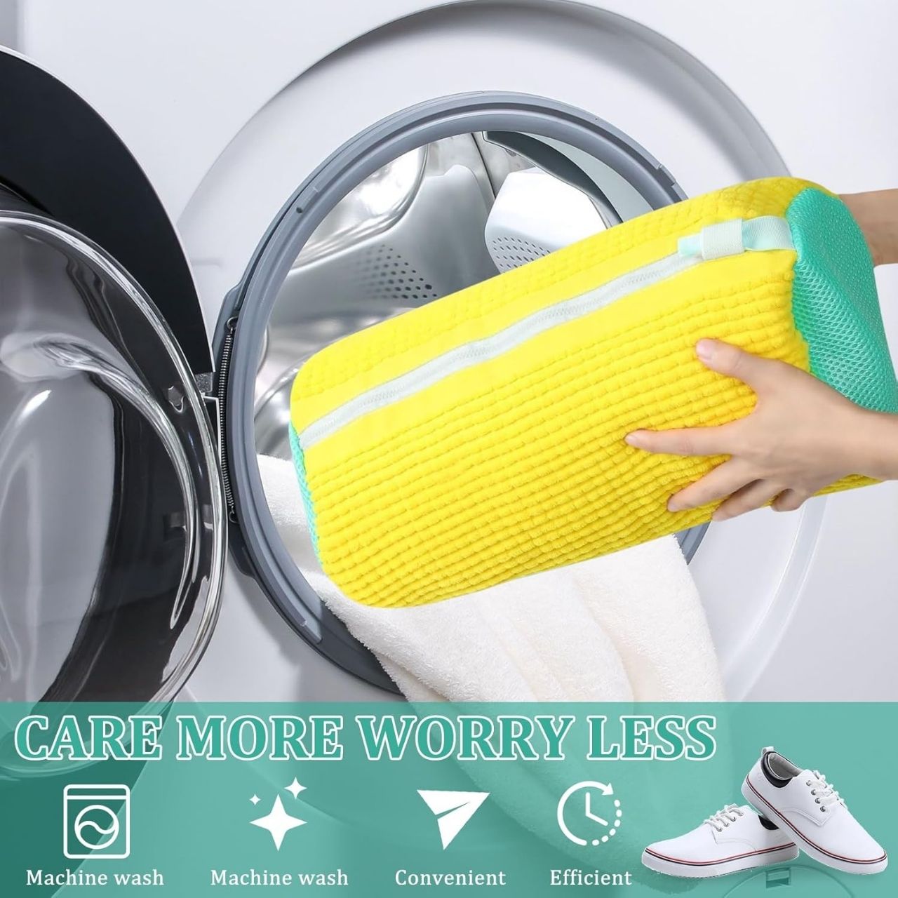 ShoeWash, umývateľné vrecko na čistenie obuvi - Image 6