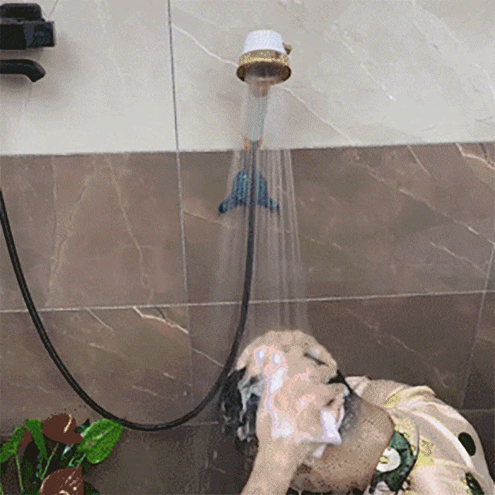 ShowerRack, držiak sprchovej hlavy s pridanými háčikmi na zavesenie - video