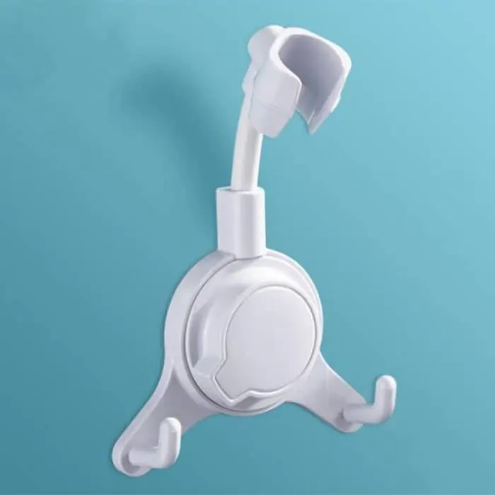 ShowerRack, držiak sprchovej hlavy s pridanými háčikmi na zavesenie - Image 3