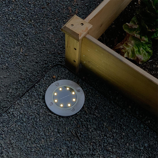 SolarGardenLights, 4 solárne LED záhradné alebo chodníkové lampy - Image 6