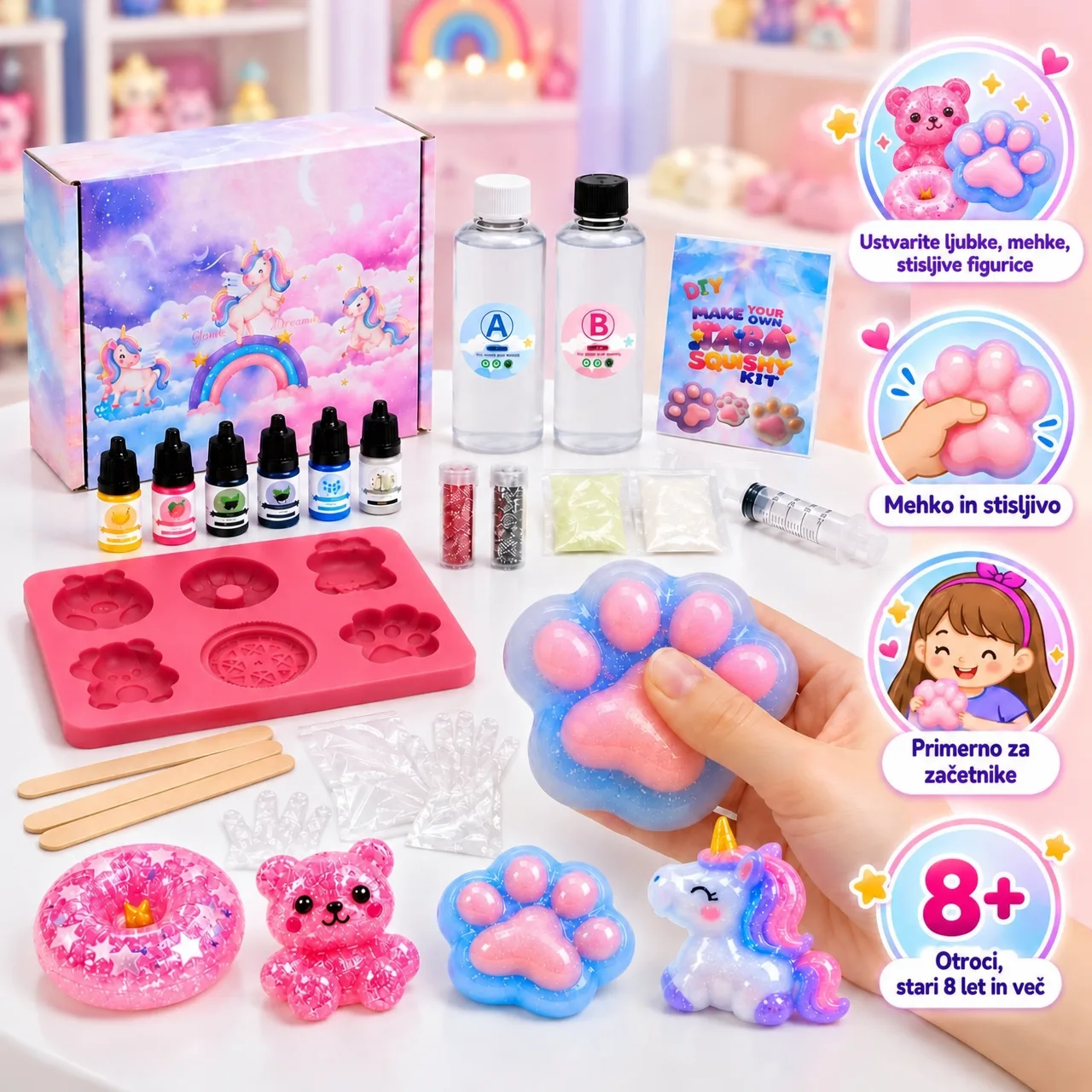 Súprava na výrobu DIY figúrok, SquishyMaker - Image 4
