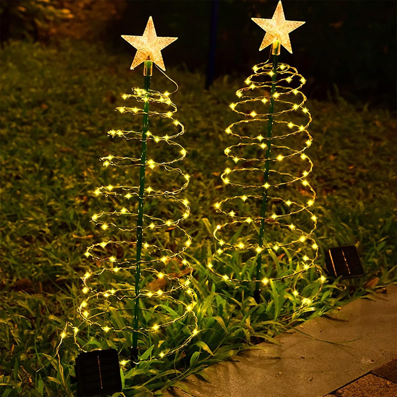 TreeSolar, vianočný stromček so solárnymi LED svetlami - Image 5