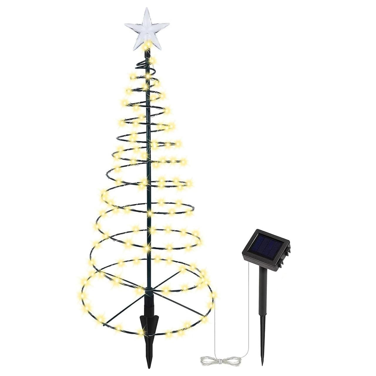 TreeSolar, vianočný stromček so solárnymi LED svetlami - Image 10