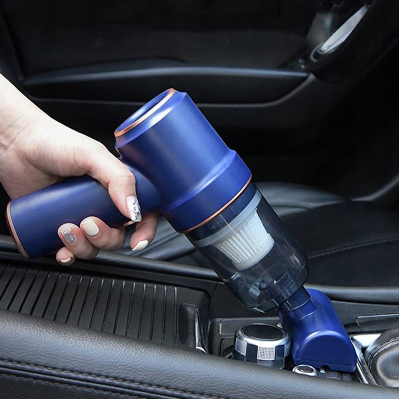 VacBlow, 2in1 bezdrôtový ručný vysávač a fúkač - Image 4