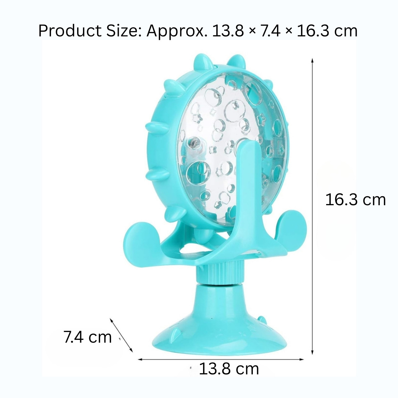 WheelToy, interaktívna rotačná hračka na jedlo pre mačky a psy - Image 1