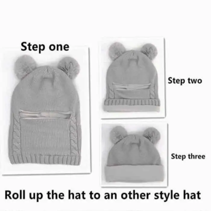 WinterHat, detská zimná čiapka, ktorá zakrýva hlavu, krk a uši - Image 1