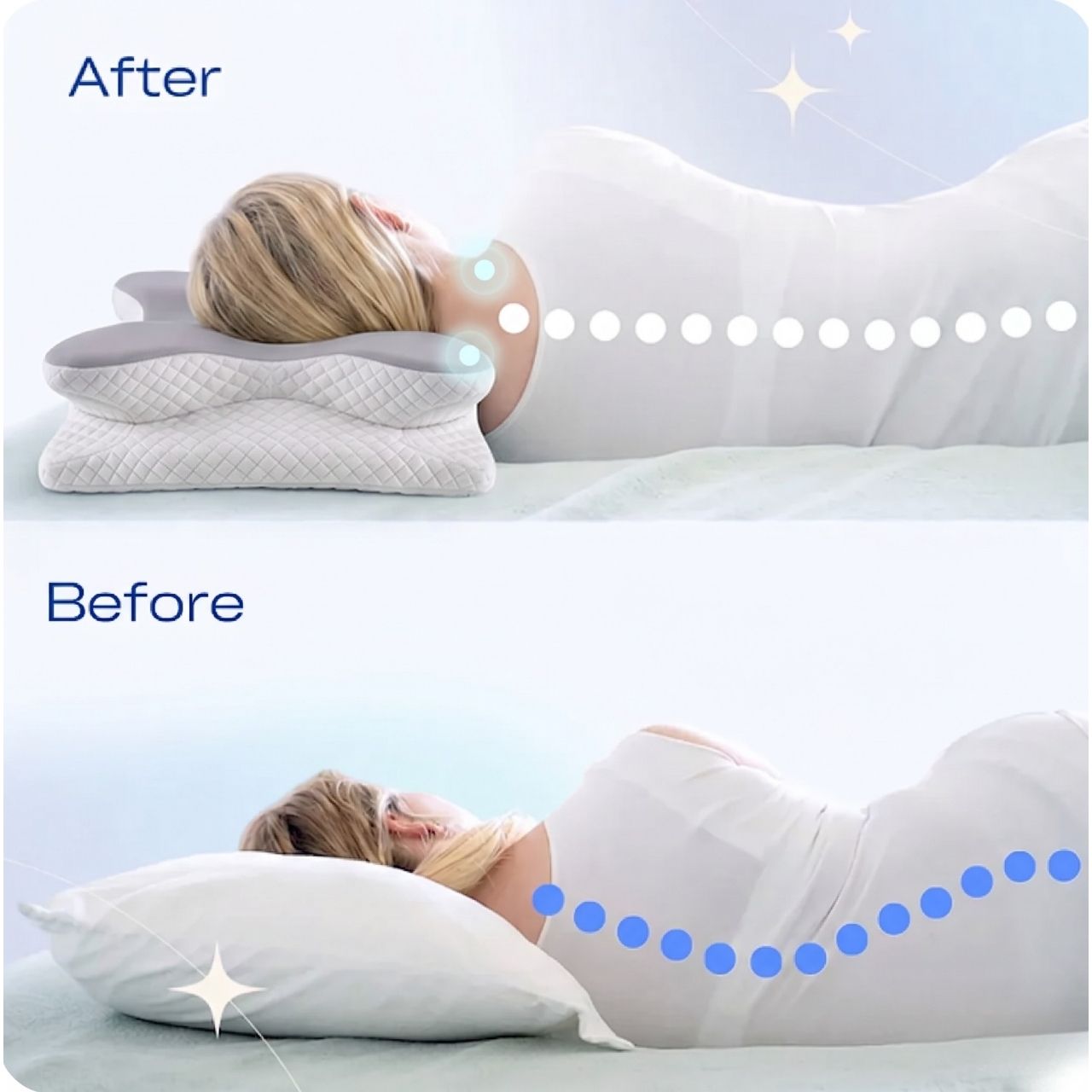 Ergonomický vankúš s pamäťovou penou, CervicalPillow - Image 8