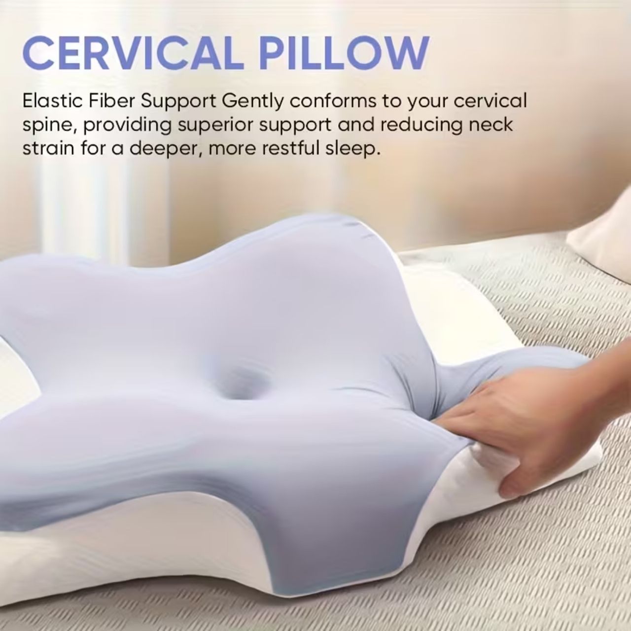 Ergonomický vankúš s pamäťovou penou, CervicalPillow - Image 6
