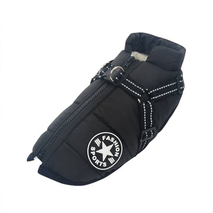 DogJacket, reflexný a nepremokavý zimný kabát pre psov - Image 1