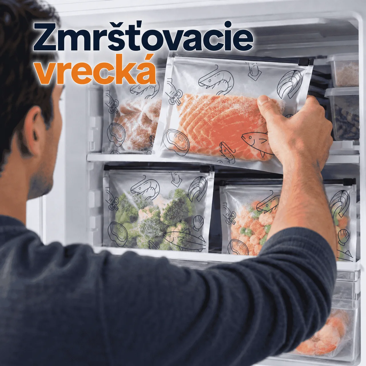 Vrecúška na skladovanie potravín (30 ks), FreshBags - Image 6