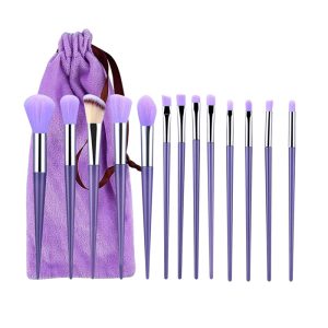 BrushSet, 13-dielna sada štetcov na líčenie s puzdrom na prenášanie