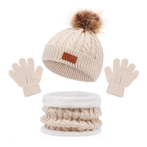 KnittSet, teplá zimná detská sada