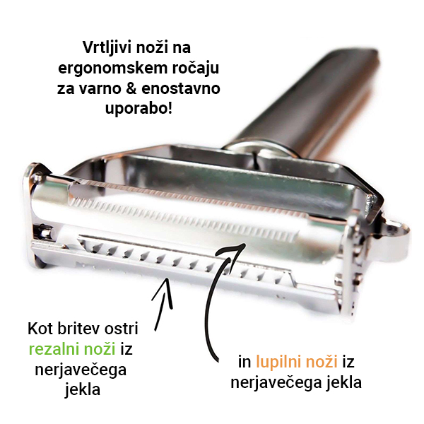 Vegistar, škrabka/krájač na ovocie a zeleninu