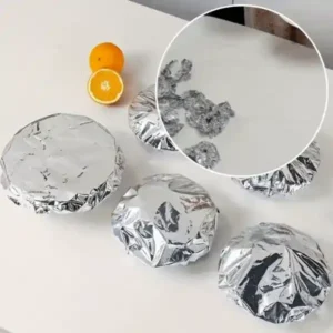 FoilCovers, opakovane použiteľné viečka na potraviny (50 ks.)