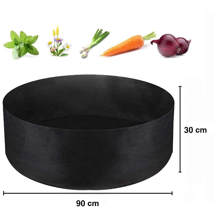 Garden GrowBag, záhon z textilu pre bujný rast všetkých druhov rastlín