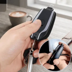 Mini prenosná nabíjačka na telefón, KeyCharger